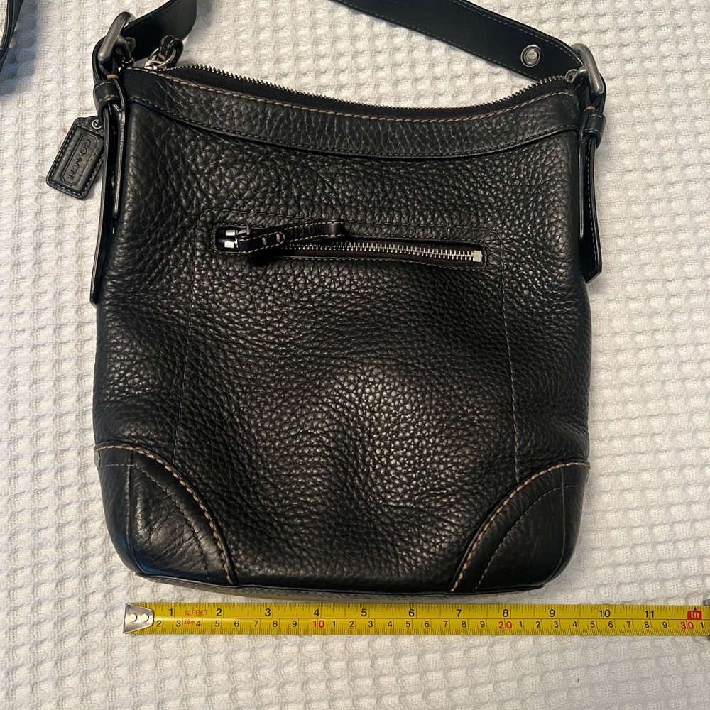 Vintage leather coach purse